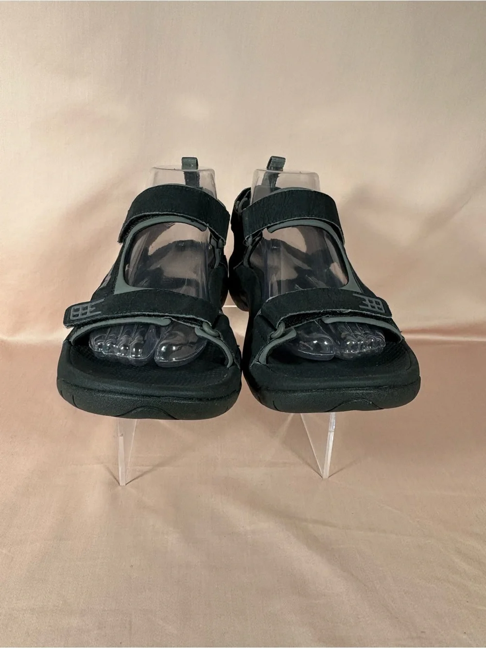 Teva Men's Black/Gray Minam Hiking Sandals Size 7 (4289)
